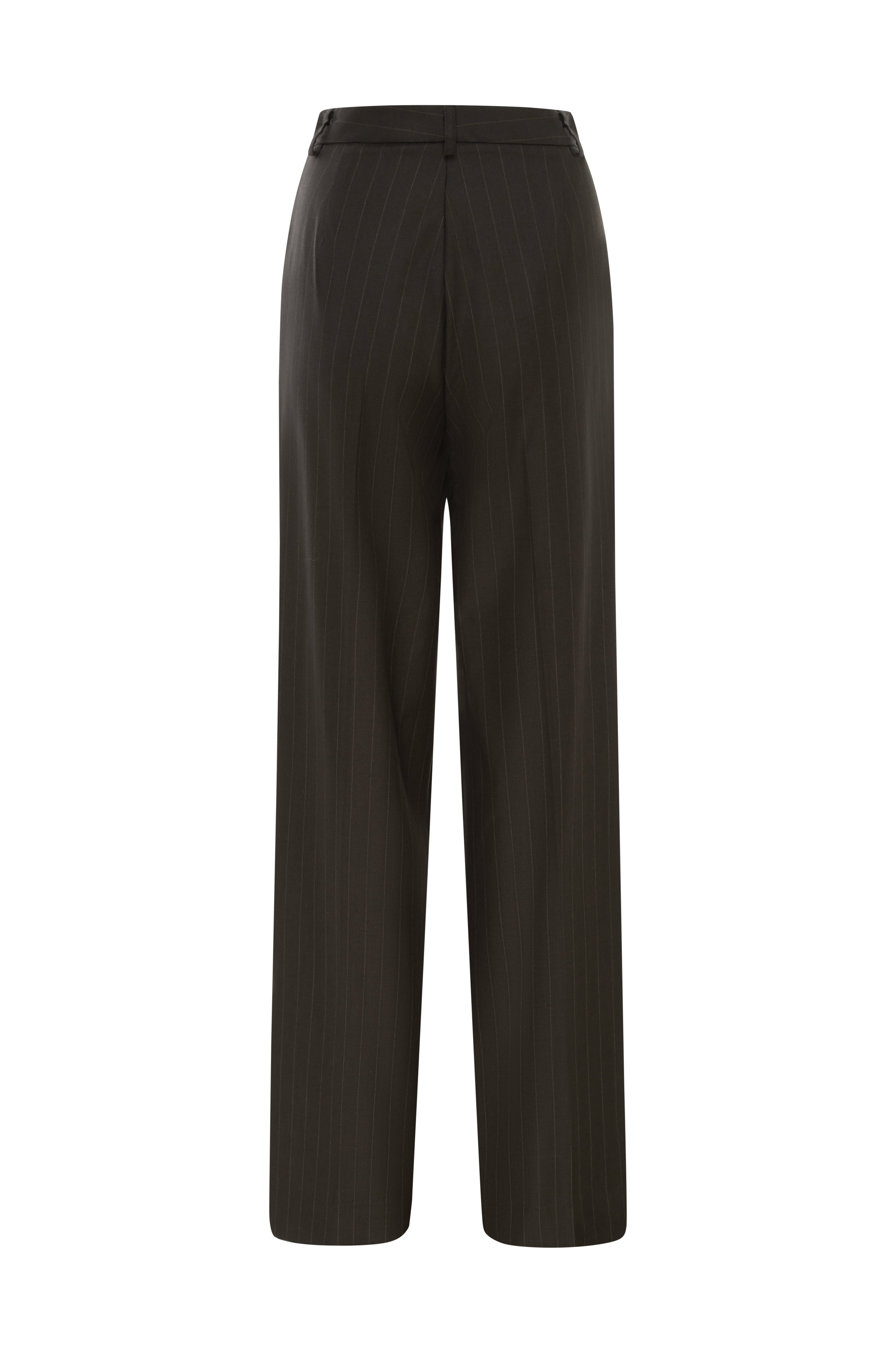 SAINT | Tailored Pant Brown Pinstripe